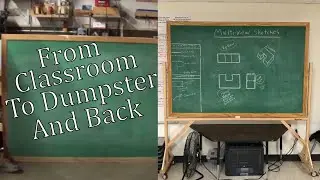 Restoring a 75 Year Old Chalkboard