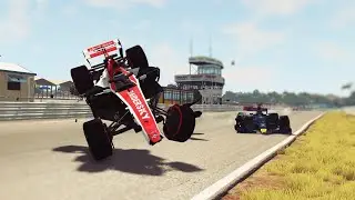 F1 & F2 Formula Car Crashes #1 | BeamNG Drive