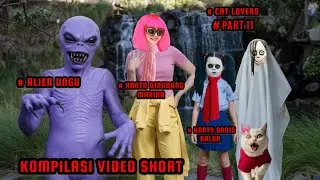 HANTU DINGDONG MARINA | HANTU GADIS BALON | #part11 | #catlover | ALIEN UNGU