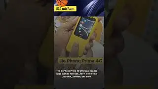 Jio phone prima 4G latest smart feature phone November 2023.#ytshorts #mobile #jioprima4G #jiophone