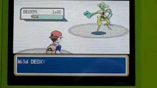 Legit Shiny Deoxys after 5564 Soft Resets! Shine on flim! :D Part 1