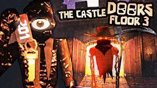 I Hacked into FLOOR 3 THE CASTLE of DOORS! | DOORS Floor 2 Update [The Mines + The Castle]