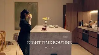 Night Time Routine 🌃 | A Cozy 5PM to 10PM Vlog: Unpacking Groceries, Dinner Prep, & Waffles