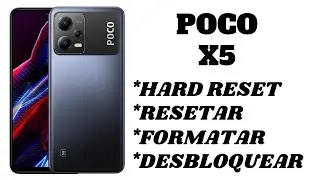 Dr.Celular - Xiaomi Poco X5 - Hard Reset - Resetar - Formatar - Desbloquear