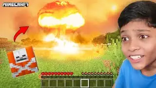 DESTROYING EARTH with the MOST POWERFUL TNT in MINECRAFT