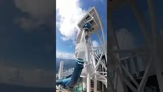 INSANE Looping slide on the Norwegian Encore😱🔥 