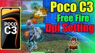 Xiaomi Poco C3 Free Fire DPI Setting📱