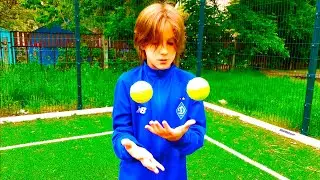FOOTBALL SKILLS with INSTAGRAM / Vlad and Svyat