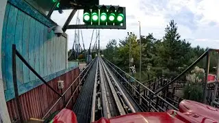 Stealth [4K] Front Seat POV - Thorpe Park