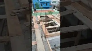 roof concrete  working  process