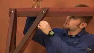 Assembly Video Wood Porch Swing Stand