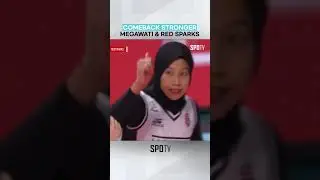 Hari ini Megawati bersama Red Sparks belum menang, kita balas di next match! Comeback more stronger