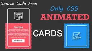 Infinite Wavy Border Animation | HTML CSS Animated Cards