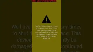 Samsung Galaxy kill screen