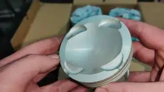 Mazda 626 GE Review of new, affordable Teikin pistons. Possible cause of cold-start smoke and exc...