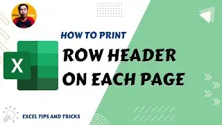 Repeat Headers on Each Page in Excel - Repeat Row Header Printout Excel