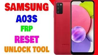 Samsung Galaxy A03s FRP | Samsung A037F FRP Reset Done By Unlock Tool | Umar Mobile