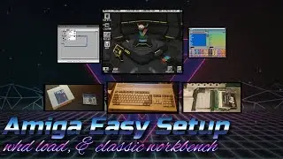 Commodore Amiga install with Win UAE - Classic Workbench, Whd Load, on Compact Flash (CF) card
