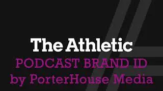The Athletic Podcasts Brand Identity by PorterHouse Media