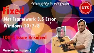 How to fixed .net framework 3.5 error in the windows 10/7/8 I How to fixed .net framework 3.5 error