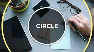 Circle Slide Presentation - Premiere Pro (MOGRT)