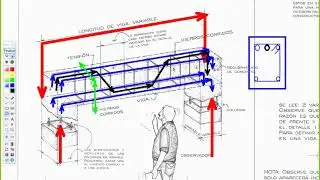 PRINCIPIOS PARA INTERPRETAR EL DETALLE DE UNA VIGA DE CONCRETO CLASE 1