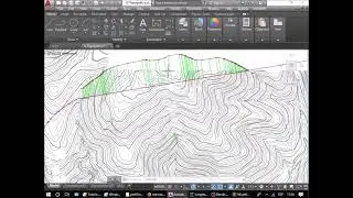 How to draw a Longitudinal Profile cross section of terrain with InnerSoft CAD for AutoCAD