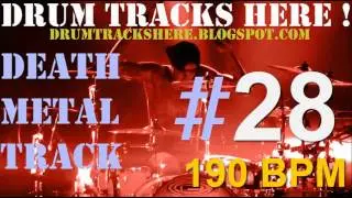 #28  DEATH METAL | DRUM TRACK 190 bpm