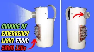 How to Make a Portable Emergency Torch | DIY Emergency Light