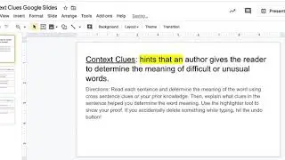 How to Highlight on Google Slides
