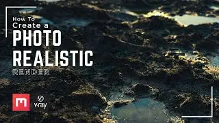 How To Create a Photorealistic render | Quixel Mixer | 3ds max with vray