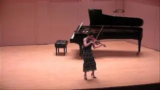 Bach Violin Sonata No. 2 in A Minor BWV 1003 | Francesca Bass