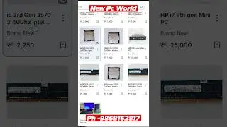 Budget Pc Build in Nepal.Cheap Computer Parts in Nepal.New Pc World - Ph 9868162817 #pcbuildnepal
