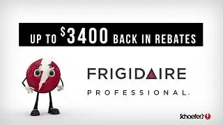 March into Savings at Schaefer's- Frigidaire Appliances