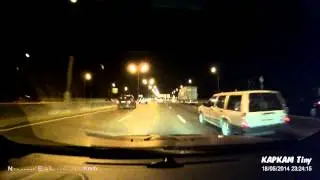 Заезд на МКАДе с Опель Астра J