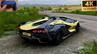 Lamborghini Sián Roadster 1532HP - Forza Horizon 5 | Dualsense Controller Gameplay
