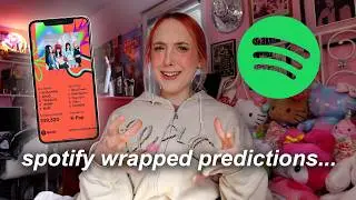 my spotify wrapped predictions for 2024