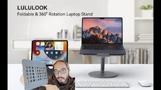 👨🏻‍💻Lululook 360 Rotating Foldable Laptop Stand: Είναι μια από τις καλύτερες επιλογές της αγοράς;