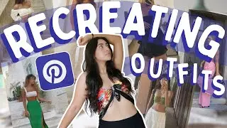 recreating PINTEREST outfits to spice up my wardrobe 👗🛍️