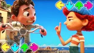 Luca 2021 Vs Julia Rides a Bike in Friday Night Funkin