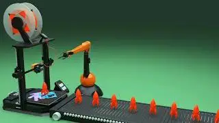 Ender 3 S1 Pro in blender/ Satisfying animation video / Blender 3.0 / Dimension Editors