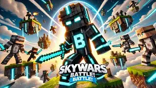 Minecraft Skywar But In Mobile 😍