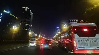📢🚕Drive to see Chengdu, take you to enjoy the night view of Chengdu city, 🚙 | 4K China 带你欣赏成都城市夜景