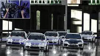 8 BMW E92 Cutting up through traffic  | Moza R12