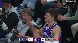 Walker Kessler 8 pts 8 reb 6 blk vs Detroit Pistons | 2024-01-03