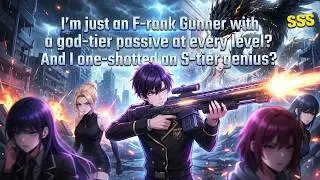 I’m just an F-rank Gunner with a god-tier passive at every level?And I one-shotted an S-tier genius?