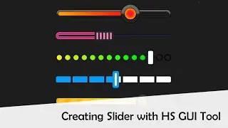 Creating a slider in Unity | HS GUI Tool