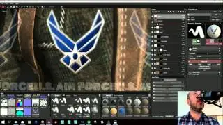 Projection painting an image onto 3D model surface with Substance Painter