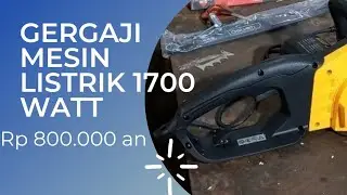 Bbm naik Gak usah cemas Chainsaw listrik Deli solusinya