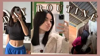 DAY ROUTINE!! maneggio, studio, pulizia